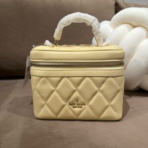Kate Spade Yellow Carey Trunk Crossbody Handbag